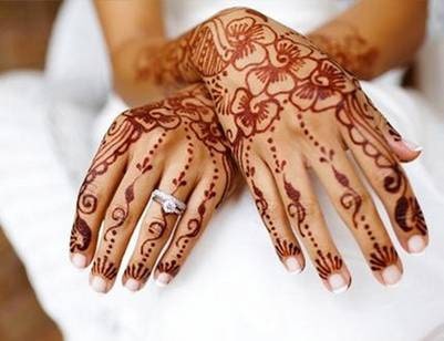 Swahili Henna Artwork.