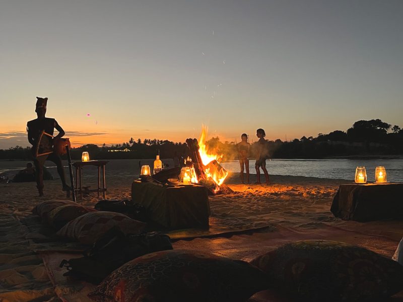 Beach Bonfire Dinner