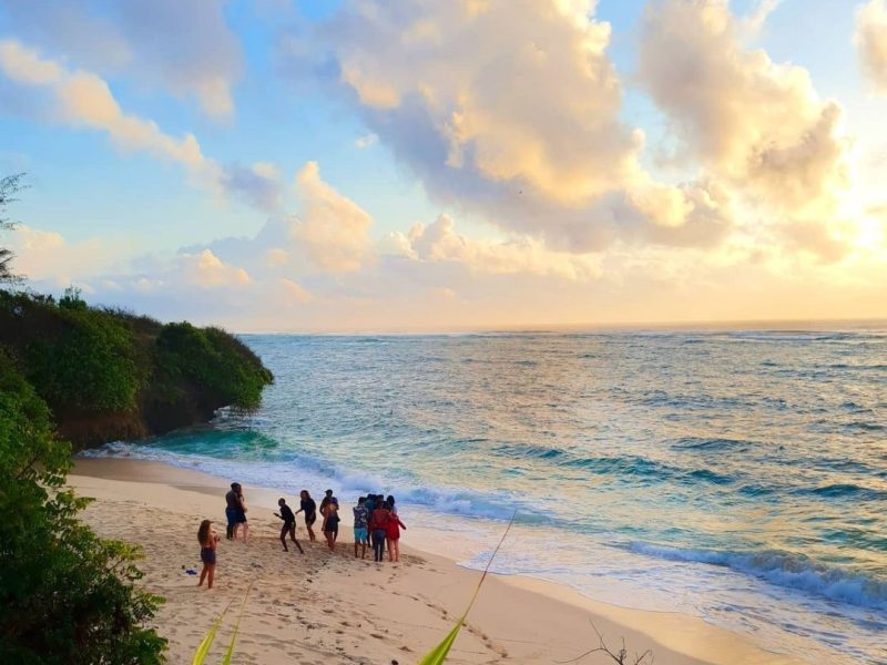 Private Beach Experience.